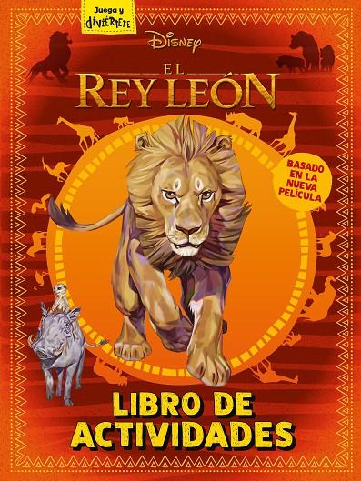 El Rey León. Libro de actividades | 9788417529888 | Disney | Librería Castillón - Comprar libros online Aragón, Barbastro