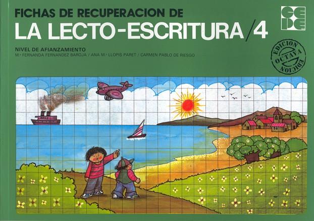 FICHAS RECUPERACION LECTO-ESCRITURA Nº 4 | 9788486235406 | PABLO DE RIESGO, CARMEN | Librería Castillón - Comprar libros online Aragón, Barbastro