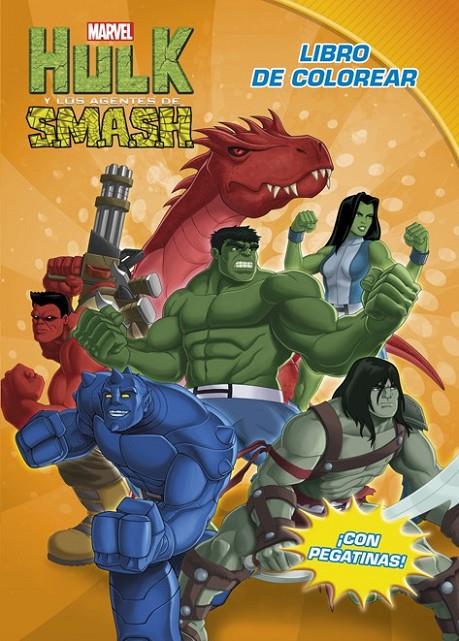 Hulk y los agentes de Smash. Libro de colorear | 9788415343691 | Marvel | Librería Castillón - Comprar libros online Aragón, Barbastro