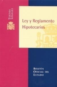 LEY Y REGLAMENTO HIPOTECARIOS | 9788434012677 | VARIS | Librería Castillón - Comprar libros online Aragón, Barbastro