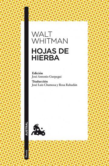 Hojas de hierba - Austral Clásica | 9788467037678 | Whitman, Walt | Librería Castillón - Comprar libros online Aragón, Barbastro