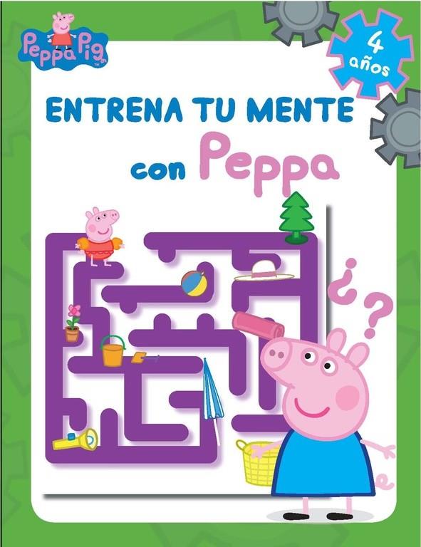 Entrena tu mente con Peppa. 4 años (Peppa Pig. Cuaderno de actividades) | 9788437201283 | VV. AA. | Librería Castillón - Comprar libros online Aragón, Barbastro
