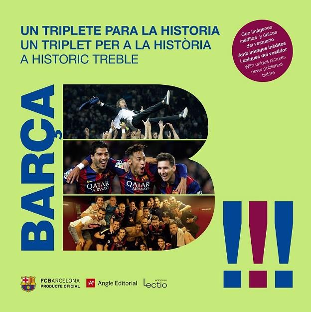 Barça. Un triplete para la historia | 9788416012589 | Pallàs, Joan Josep | Librería Castillón - Comprar libros online Aragón, Barbastro
