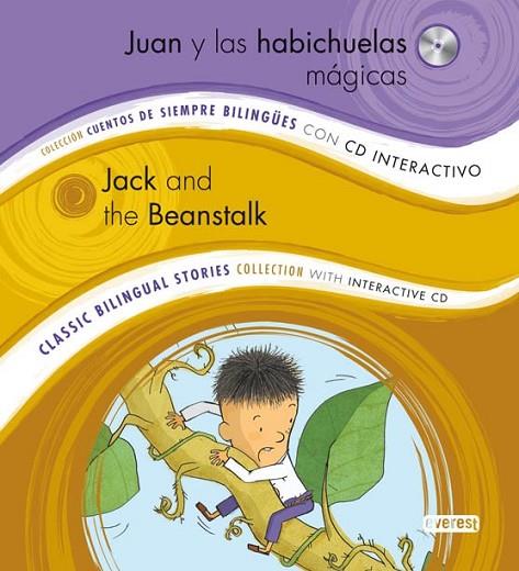 JUAN Y LAS HABICHUELAS MÁGICAS (CASTELLANO/INGLÉS+CD) | 9788444148212 | Equipo Everest | Librería Castillón - Comprar libros online Aragón, Barbastro