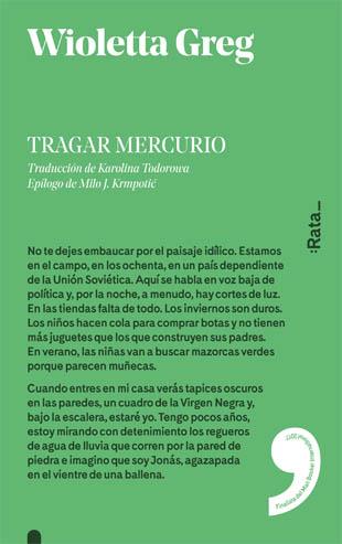 Tragar mercurio | 9788416738229 | Greg, Wioletta | Librería Castillón - Comprar libros online Aragón, Barbastro
