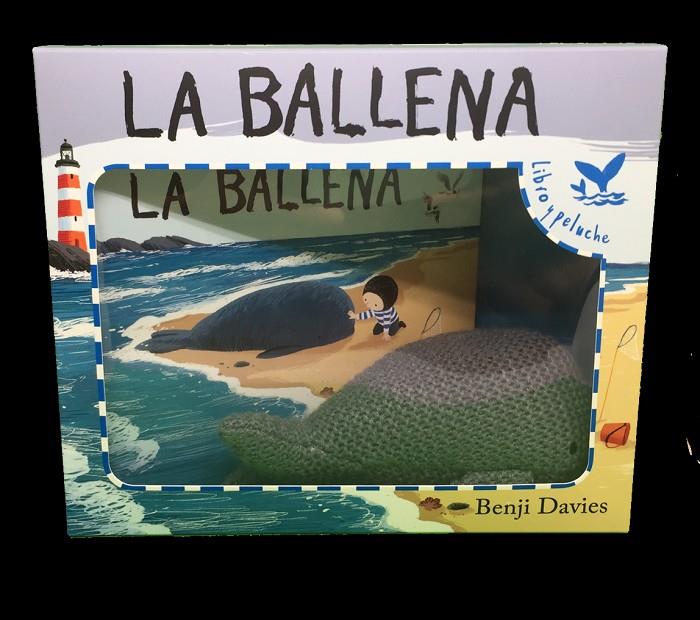 La ballena - Libro y Peluche | 9788417497392 | Davies, Benji | Librería Castillón - Comprar libros online Aragón, Barbastro