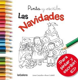 Pinta y escribe Las Navidades | 9788424649388 | Canyelles Roca, Anna | Librería Castillón - Comprar libros online Aragón, Barbastro