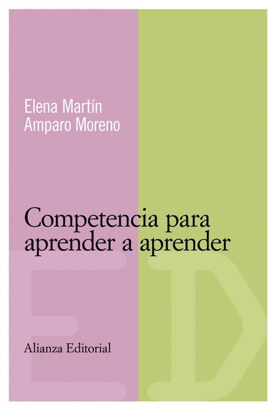 COMPETENCIA PARA APRENDER A APRENDER | 9788420684109 | MARTIN, ELENA; MORENO, AMPARO | Librería Castillón - Comprar libros online Aragón, Barbastro