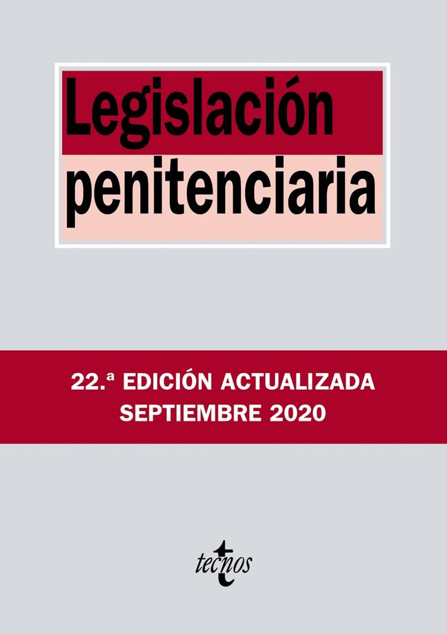Legislación penitenciaria | 9788430980215 | Librería Castillón - Comprar libros online Aragón, Barbastro