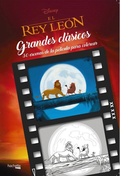 Grandes clásicos Disney para colorear : El rey león | 9788417240127 | Librería Castillón - Comprar libros online Aragón, Barbastro