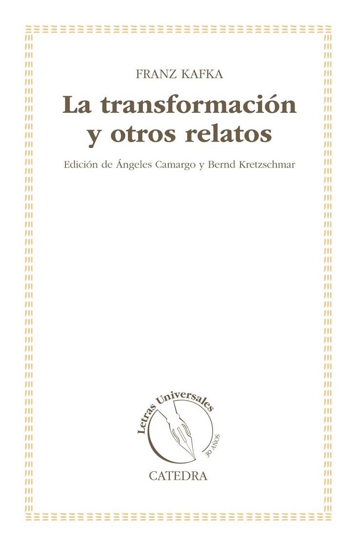 La transformación y otros relatos | 9788437631752 | Kafka, Franz | Librería Castillón - Comprar libros online Aragón, Barbastro