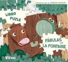 Las Fabulas de la Fontaine (libro Puzzle) | 9788468254593 | Vestita, Marisa | Librería Castillón - Comprar libros online Aragón, Barbastro