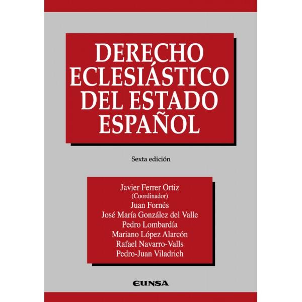 Derecho eclesiástico del estado español 6ed. | 9788431324964 | Ferrer Ortiz, Javier | Librería Castillón - Comprar libros online Aragón, Barbastro