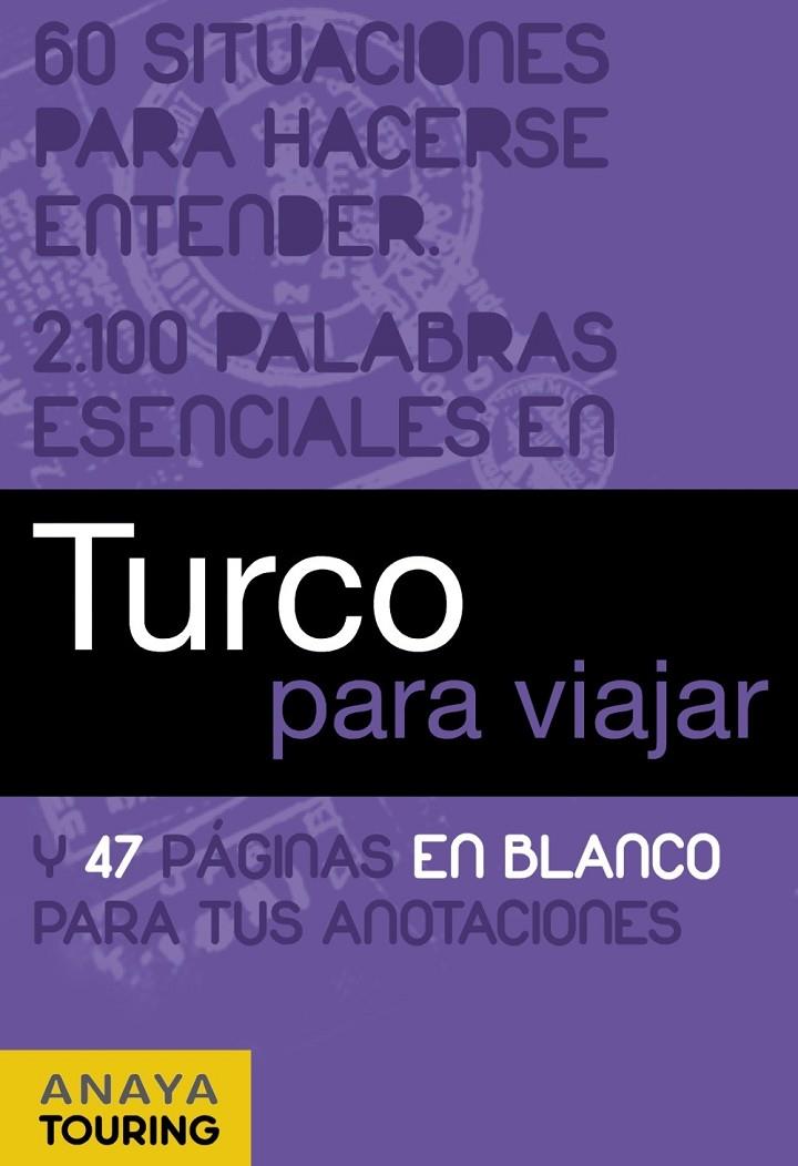 TURCO PARA VIAJAR | 9788499352749 | SENAO, ELENA | Librería Castillón - Comprar libros online Aragón, Barbastro