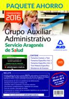 Paquete Ahorro Auxiliar Administrativo Salud Aragón ed.2016 | 9788490937471 | Librería Castillón - Comprar libros online Aragón, Barbastro