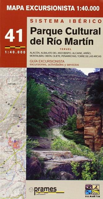 Mapa excursionista del Parque Cultural del Río Martín, E 1:40.000 | 9788483211755 | VV.AA. | Librería Castillón - Comprar libros online Aragón, Barbastro