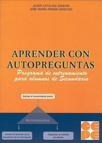 APRENDER CON AUTOPREGUNTAS | 9788478695300 | CATALINA SANCHO, JAVIER | Librería Castillón - Comprar libros online Aragón, Barbastro