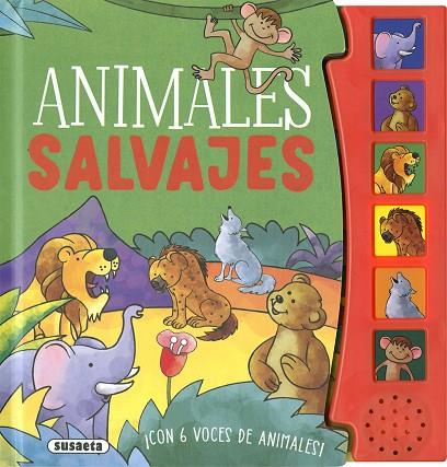 Animales salvajes | 9788467798968 | Ediciones, Susaeta | Librería Castillón - Comprar libros online Aragón, Barbastro