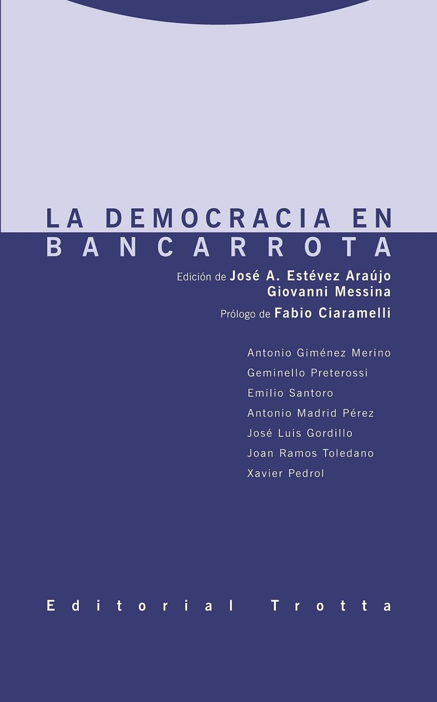 La democracia en bancarrota | 9788498796018 | Librería Castillón - Comprar libros online Aragón, Barbastro