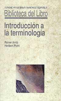 Introducción a la terminología | 9788486168957 | Arntz, R. | Librería Castillón - Comprar libros online Aragón, Barbastro