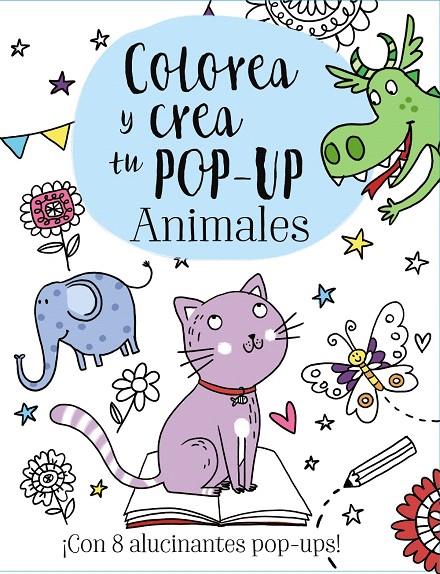 Colorea y crea tu Pop-up. Animales | 9788469621141 | Golding, Elizabeth | Librería Castillón - Comprar libros online Aragón, Barbastro