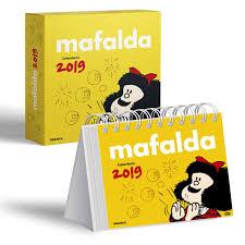 2019 CALENDARIO MAFALDA SOBREMESA CON CAJA AMARILLA | 7798071445877 | Librería Castillón - Comprar libros online Aragón, Barbastro