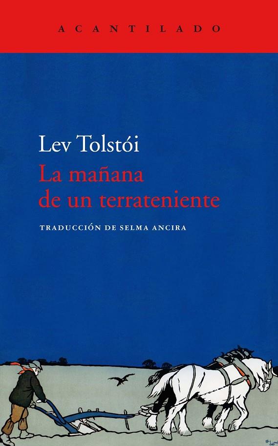 La mañana de un terrateniente | 9788418370267 | Tolstói, Lev | Librería Castillón - Comprar libros online Aragón, Barbastro