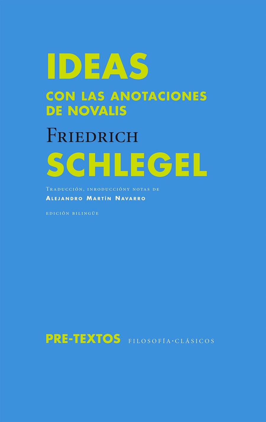 IDEAS | 9788492913787 | SCHLEGEL, FRIEDRICH | Librería Castillón - Comprar libros online Aragón, Barbastro