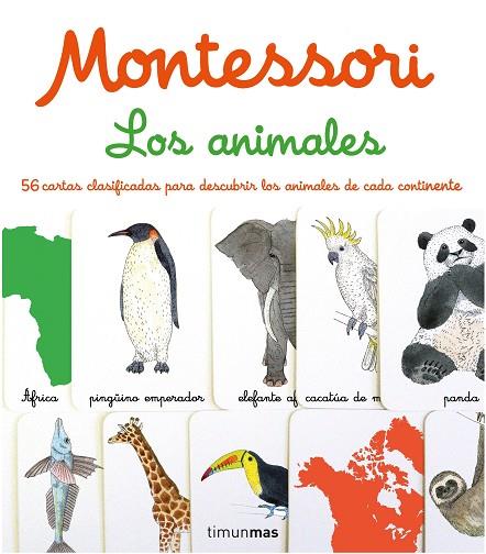 Montessori. Los animales | 9788408267805 | Herrmann, Ève / Tchoukriel, Emmanuelle | Librería Castillón - Comprar libros online Aragón, Barbastro