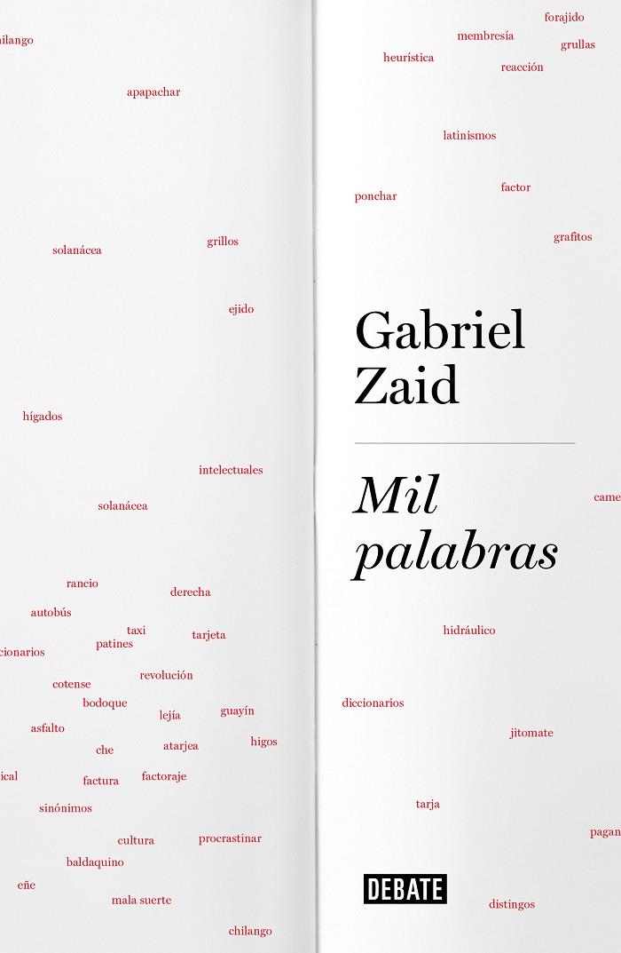 Mil palabras | 9788499928517 | Zaid, Gabriel | Librería Castillón - Comprar libros online Aragón, Barbastro