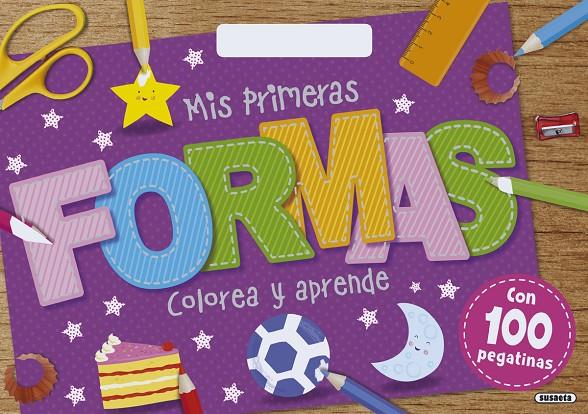 Mis primeras formas, colorea y aprende | 9788467758610 | Librería Castillón - Comprar libros online Aragón, Barbastro