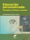 Educación personalizada | 9788497567640 | Bernardo Carrasco, José | Librería Castillón - Comprar libros online Aragón, Barbastro