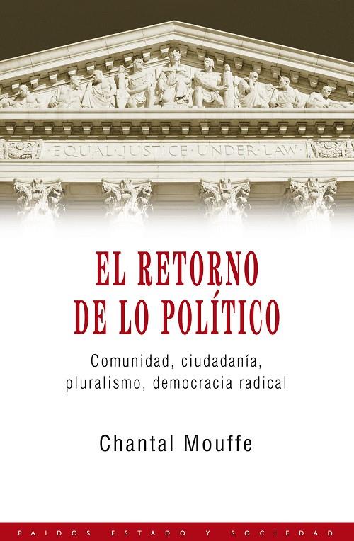 RETORNO DE LO POLITICO, EL | 9788449307140 | MOUFFE, CHANTAL | Librería Castillón - Comprar libros online Aragón, Barbastro