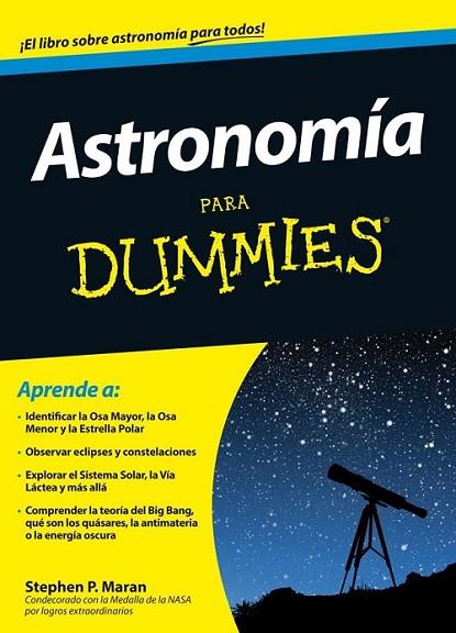 Astronomía para Dummies | 9788432901492 | Maran, Stephen P. | Librería Castillón - Comprar libros online Aragón, Barbastro