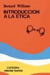 Introducción a la ética | 9788437603377 | Williams, Bernard | Librería Castillón - Comprar libros online Aragón, Barbastro