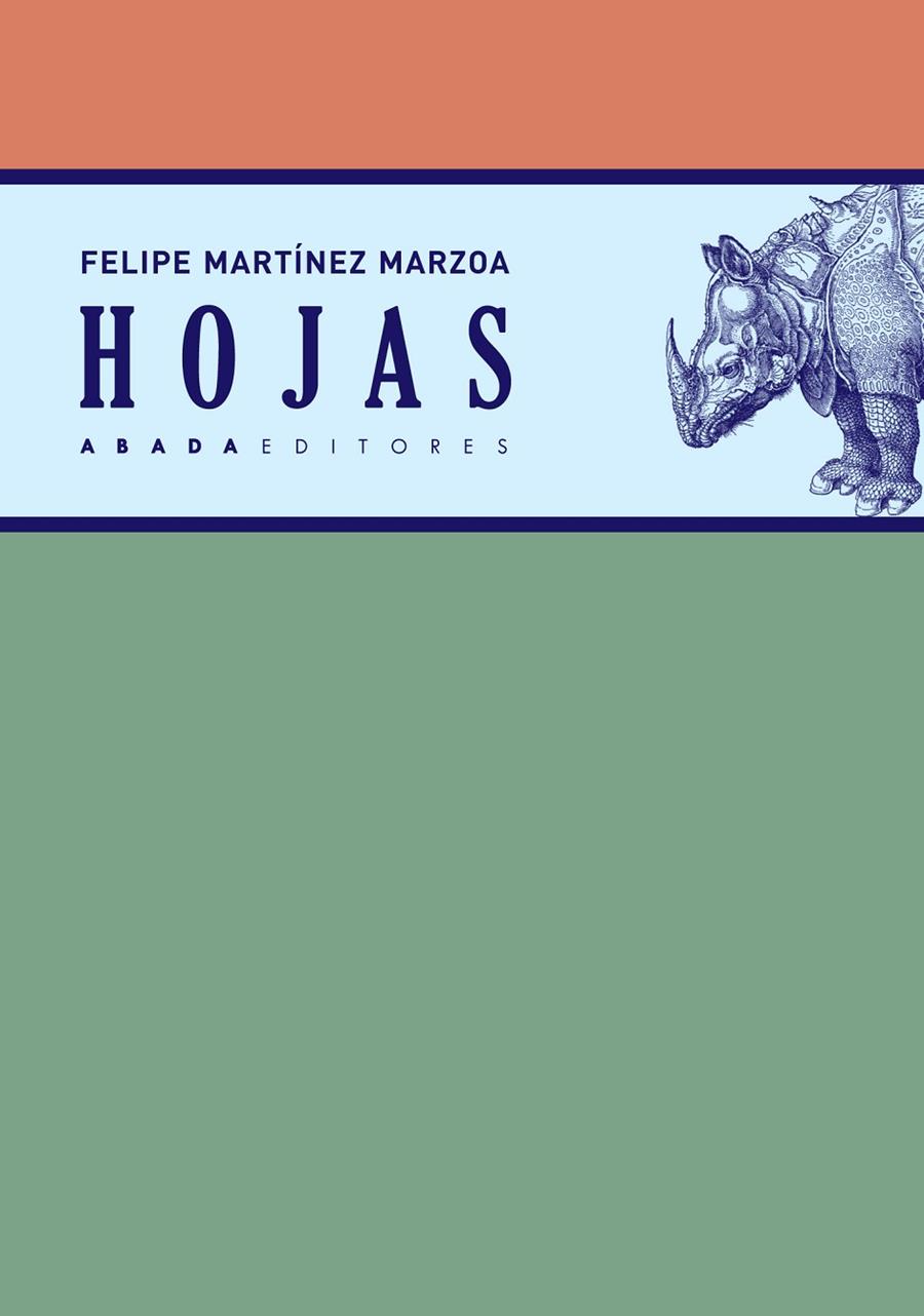 Hojas | 9788417301293 | Martínez Marzoa, Felipe | Librería Castillón - Comprar libros online Aragón, Barbastro