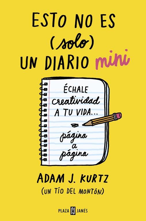 Esto no es (solo) un diario mini | 9788401021664 | Kurtz, Adam J. | Librería Castillón - Comprar libros online Aragón, Barbastro