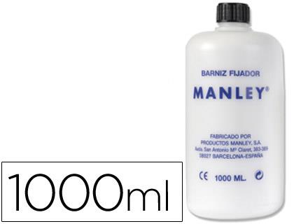 BARNIZ FIJADOR MANLEY 1000 ml (1 litro) | 8414326103505 | Librería Castillón - Comprar libros online Aragón, Barbastro