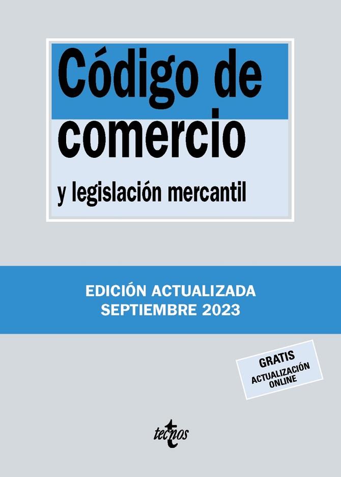 Código de Comercio | 9788430988310 | Editorial Tecnos | Librería Castillón - Comprar libros online Aragón, Barbastro
