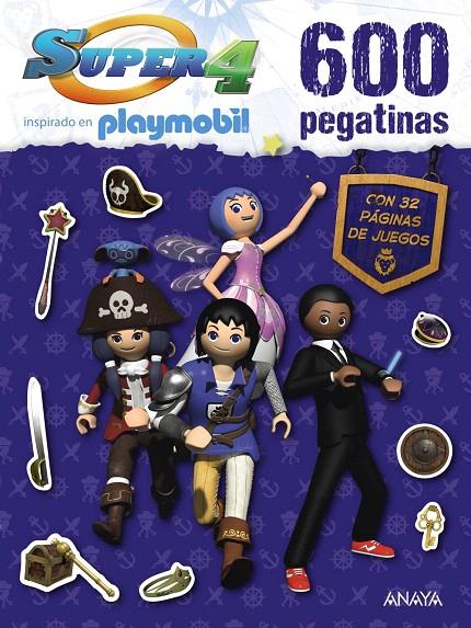 Super 4  - 600 pegatinas | 9788469834572 | Playmobil | Librería Castillón - Comprar libros online Aragón, Barbastro