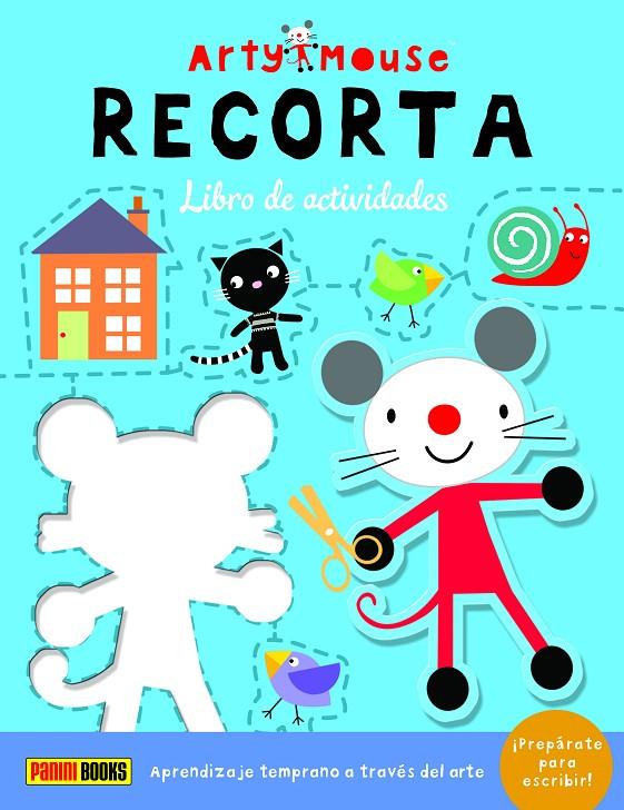 ARTY MOUSE - RECORTA | 9788413347370 | Librería Castillón - Comprar libros online Aragón, Barbastro