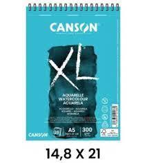 BLOC ACUARELA CANSON XL A5 20 HOJAS 300 GRAMOS | 3148950121660 | Librería Castillón - Comprar libros online Aragón, Barbastro