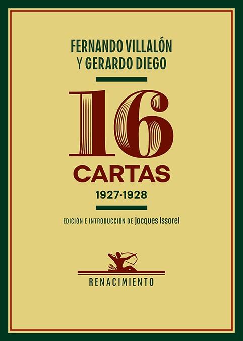 Dieciséis cartas | 9788419791207 | Diego, Gerardo / Villalón, Fernando | Librería Castillón - Comprar libros online Aragón, Barbastro