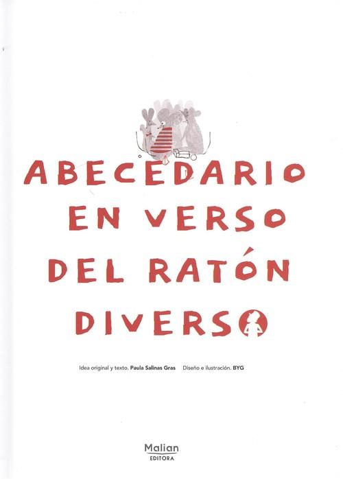 ABECEDARIO EN VERSO DEL RATÓN DIVERSO | 9788494842443 | SALINAS GRAS, PAULA | Librería Castillón - Comprar libros online Aragón, Barbastro