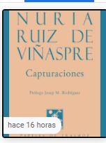 CAPTURACIONES | 9788412153590 | RUIZ DE VIÑASPRE, NÚRIA | Librería Castillón - Comprar libros online Aragón, Barbastro