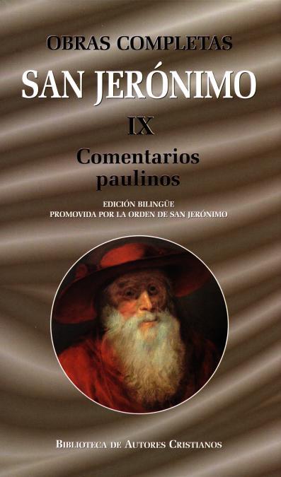Obras completas de San Jerónimo. IX: Comentarios paulinos | 9788479149703 | San Jerónimo | Librería Castillón - Comprar libros online Aragón, Barbastro