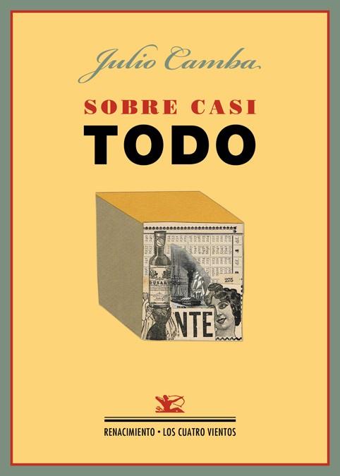 Sobre casi todo | 9788484728092 | Camba, Julio | Librería Castillón - Comprar libros online Aragón, Barbastro