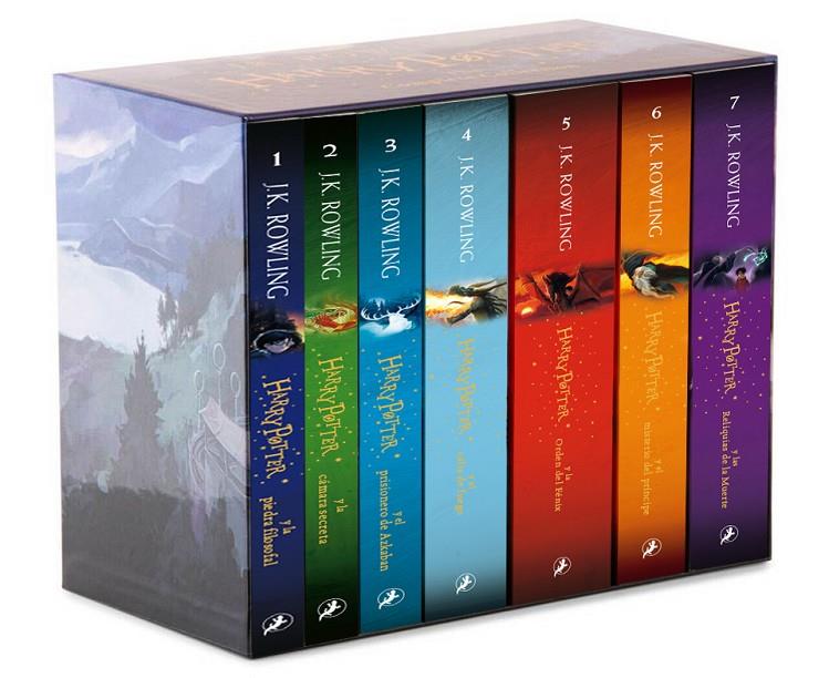 Pack Harry Potter - La serie completa | 9788418173196 | ROWLING, J.K. | Librería Castillón - Comprar libros online Aragón, Barbastro