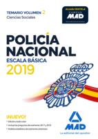 POLICÍA NACIONAL ESCALA BÁSICA. TEMARIO VOLUMEN 2 CIENCIAS SOCIALES | 9788414225974 | VV.AA. | Librería Castillón - Comprar libros online Aragón, Barbastro