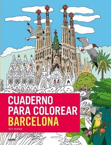 Cuaderno para colorear Barcelona | 9788498019223 | Ochoa, Isy | Librería Castillón - Comprar libros online Aragón, Barbastro